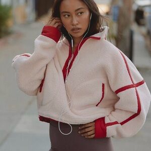 Free People Mountain High Half-Zip Fleece